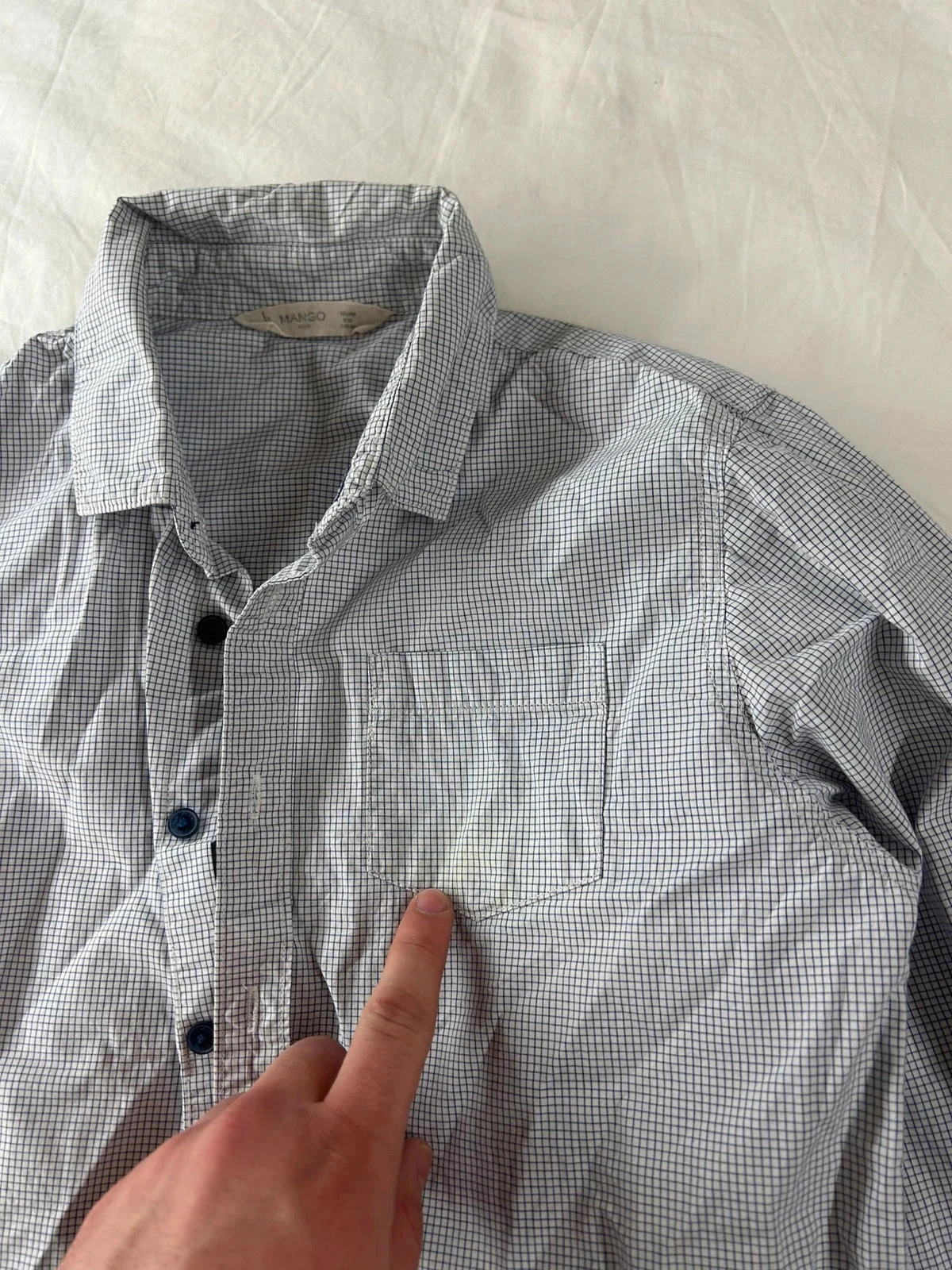 Chemise à carreaux Mango – photo 7